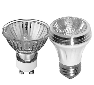 halogen light bulbs types